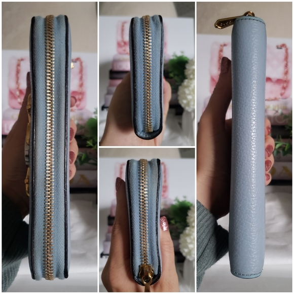 Authentic Pre-owned Gucci Zumi Horsebit Continental Wallet - Picture 8 of 12